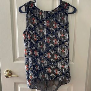 Anthropologie Velvet Top